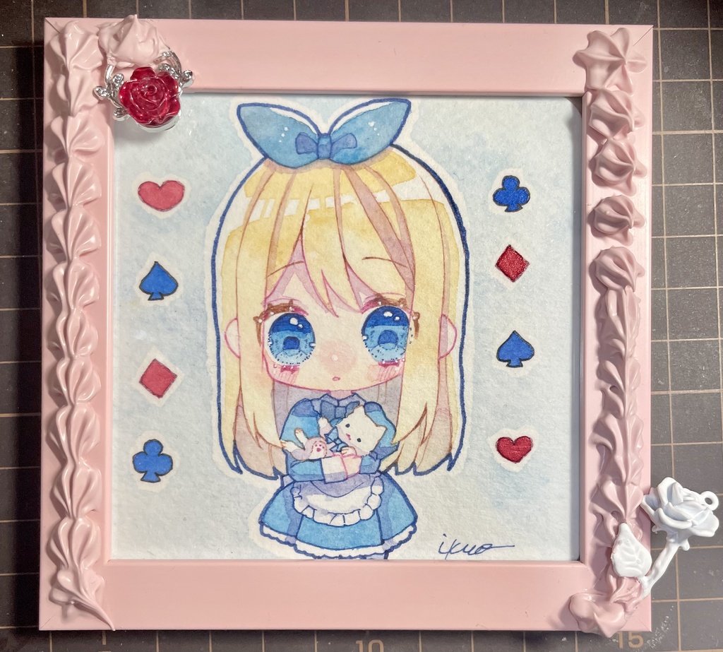 【創作原画】ありすときてぃ