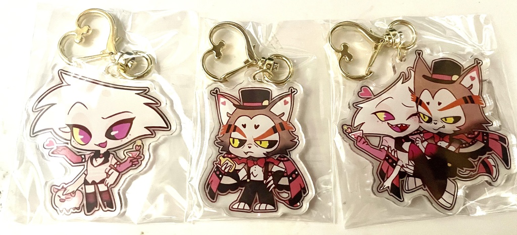 【Hazbin Hotel】huskerdust アクリルキーホルダー
