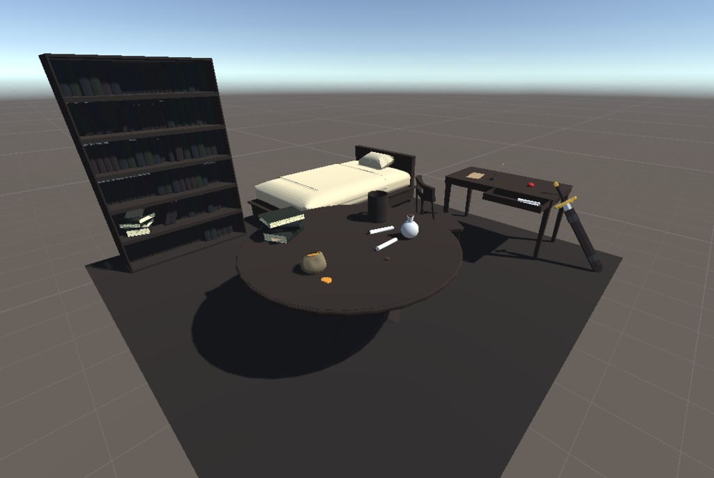 【3Dモデル】異世界の宿屋 - 3D小道具セット