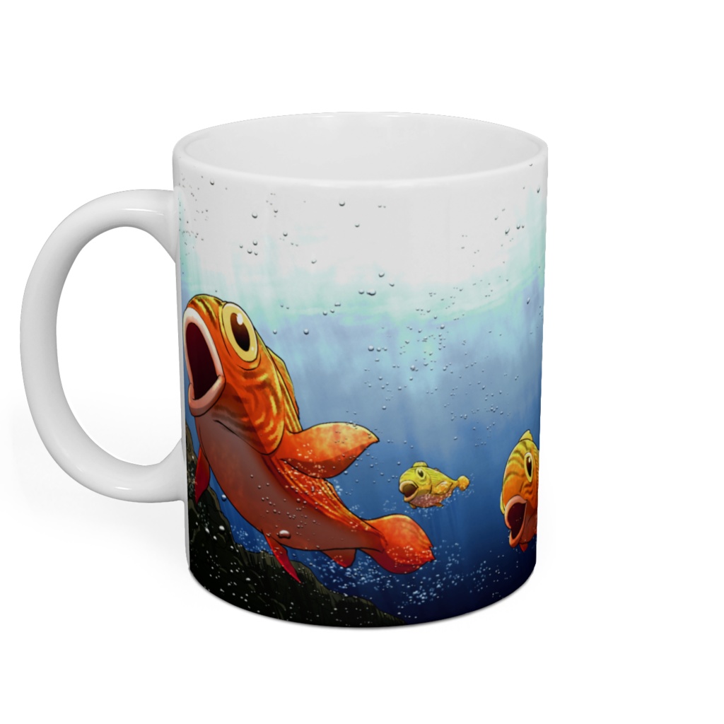 ギョギョっと素潜りマグカップ