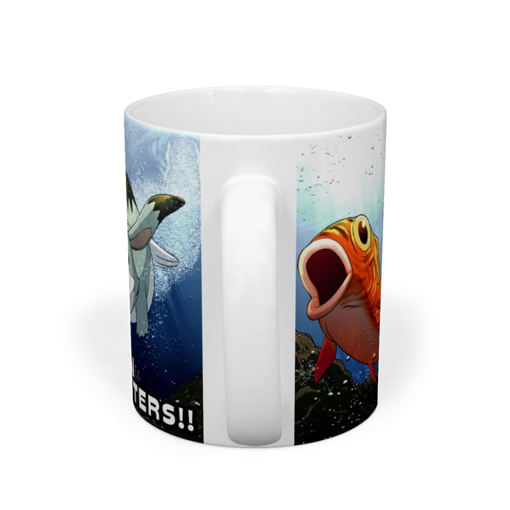 ギョギョっと素潜りマグカップ