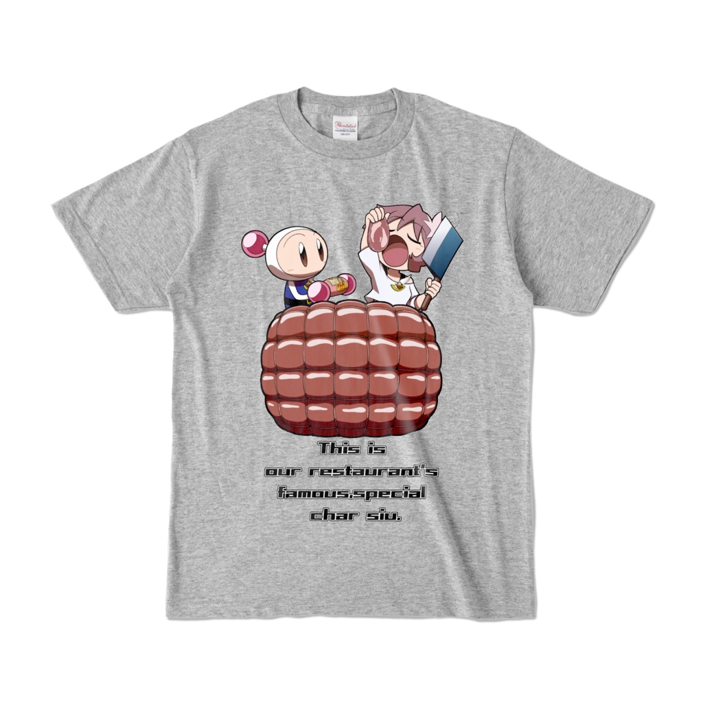 ウチの自慢の特製チャーシューTシャツ(カラー)