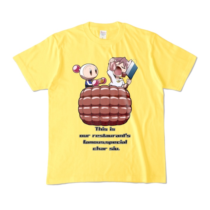 ウチの自慢の特製チャーシューTシャツ(カラー)