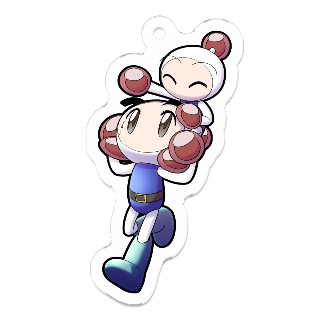 かたぐるまノーマルアクキー