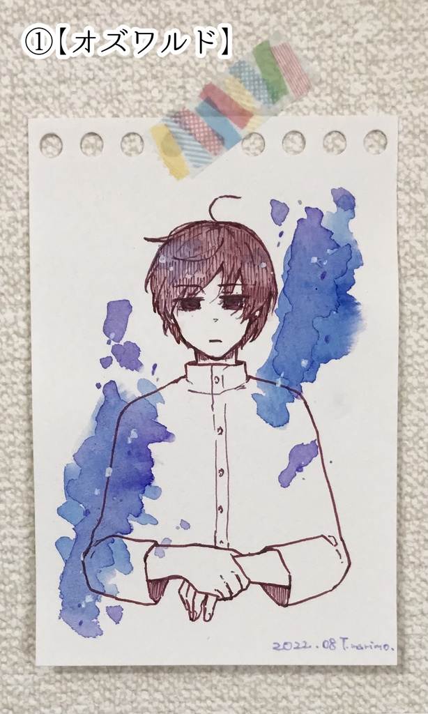 【ドローイング原画】22/08全3種