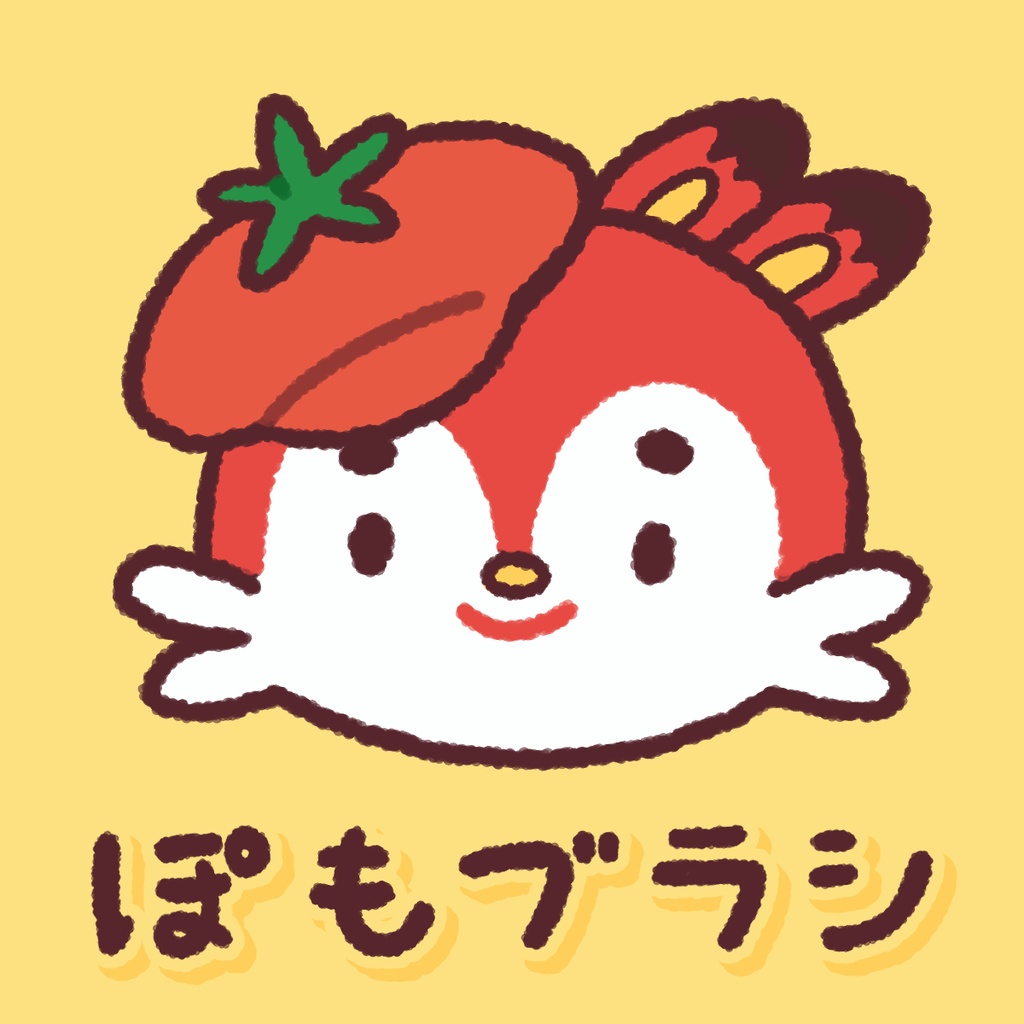 【クリスタ用】ぽもブラシ