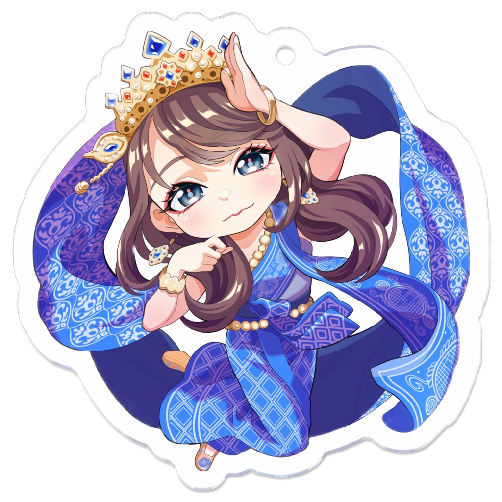 -NASI-タイ衣装アクキー