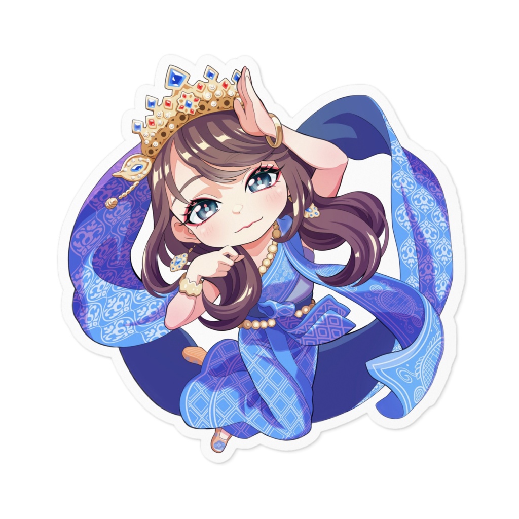 -NASI-タイ衣装ステッカー