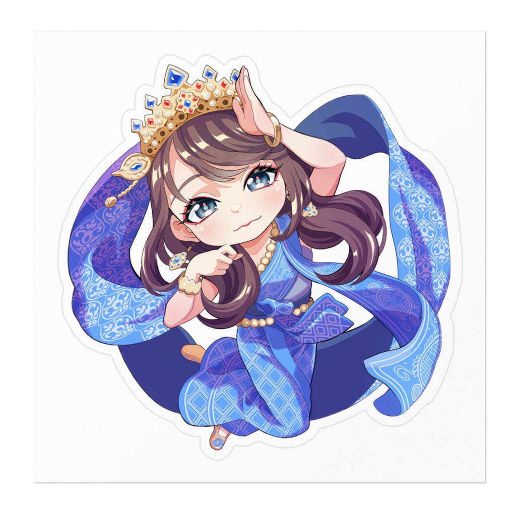 -NASI-タイ衣装ステッカー