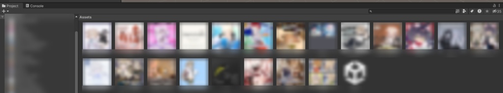 8/12まで無料配布中!! アセットアトリエ - KonoAsset / BOOTH Library Manager のサムネを Unity のフォルダに表示するツール