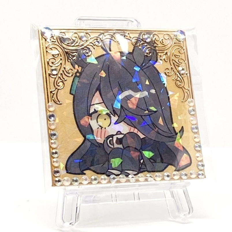 ウマ娘 マンハッタンカフェ 手描きイラスト色紙