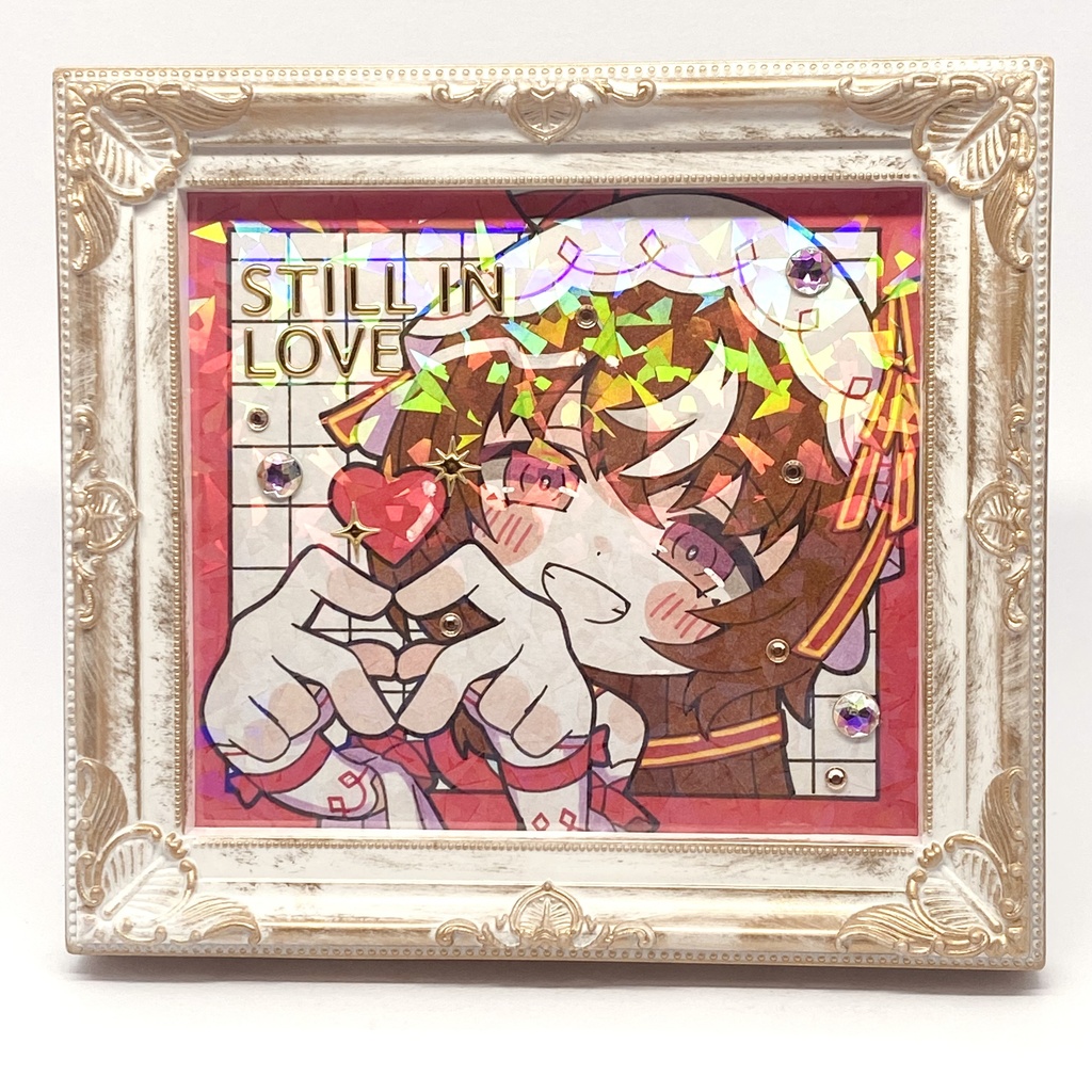 フレーム付き＊ウマ娘 スティルインラブ 手描きイラスト色紙