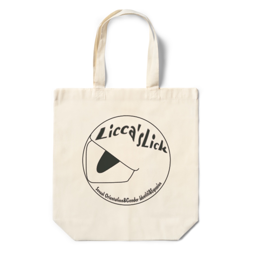 Licca's Lick ロゴエコバッグ