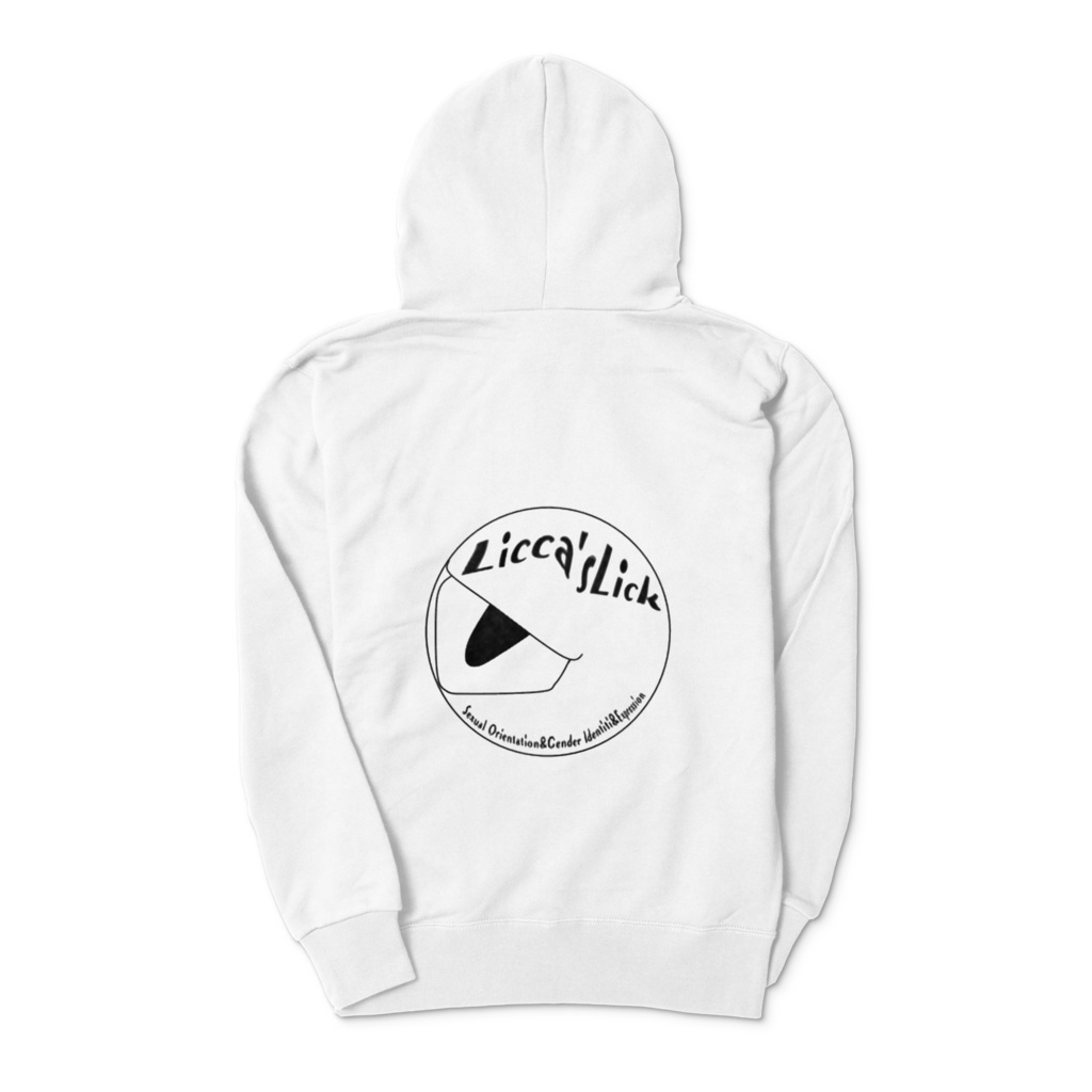 ミンサー&リッカーズ柄パーカー