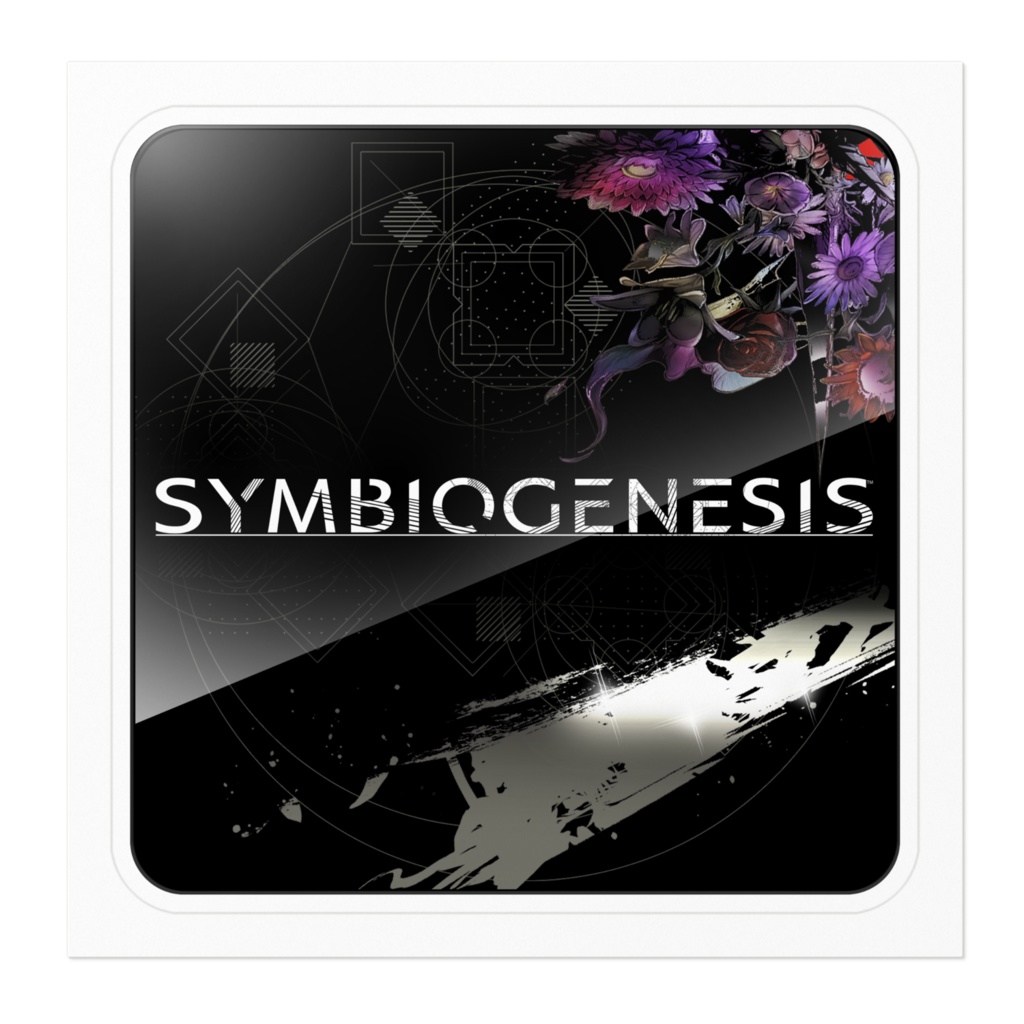 【シルバー】SYMBIOGENESIS メンバーカードNFTステッカー