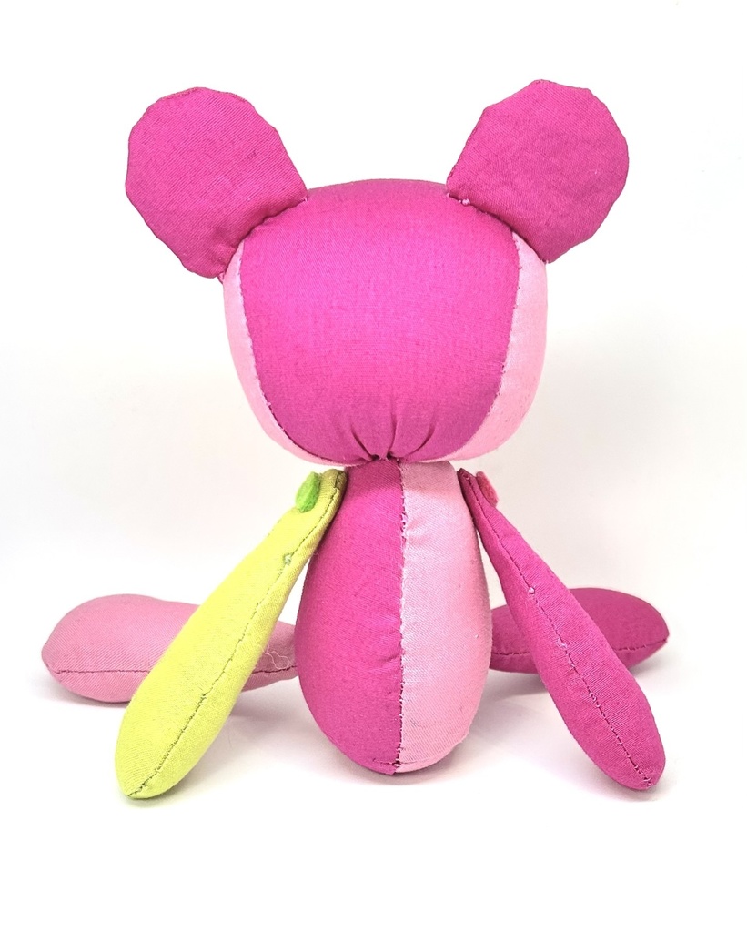 【受注販売】コミッショナーのお帽子に乗っているくまのぬいぐるみ【コまぬい】