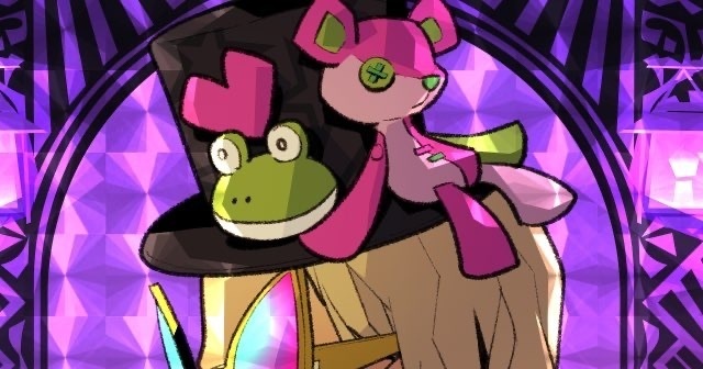 ネリオ様【Project Zircon】コミッショナーのお帽子に乗っているくまのぬいぐるみ・ちび