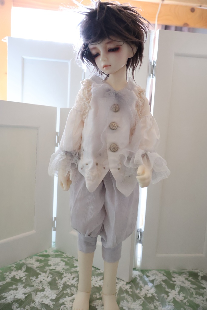 【20%off】sdm男の子刺繍服+パンツset