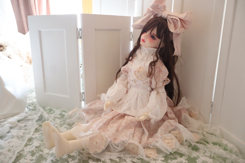 【25%off】パッチワンピースset