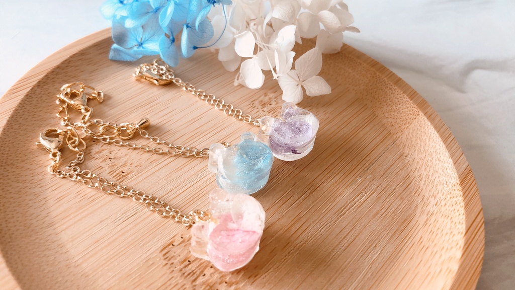 紫陽花ポシェット〜🧸ちゃん〜