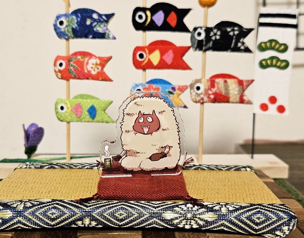 ナマハゲ粗茶アクリルスタンド