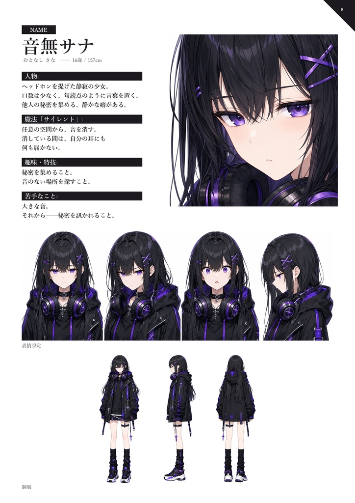 『十三人目ノ魔女』公式ガイドブック 全54P|キャラクター設定資料集・逆さ町ロケーションガイド(PDF+EPUB)