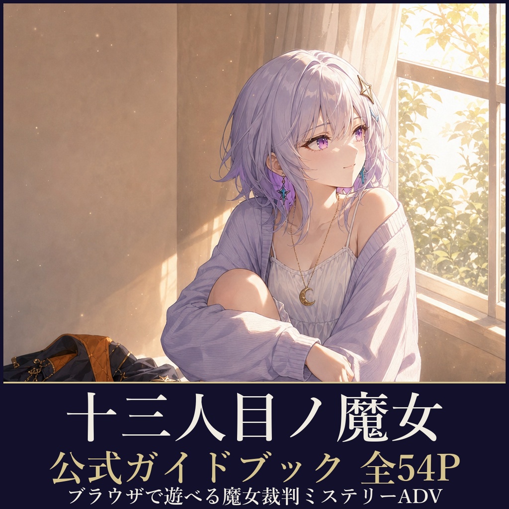 『十三人目ノ魔女』公式ガイドブック 全54P|キャラクター設定資料集・逆さ町ロケーションガイド(PDF+EPUB)