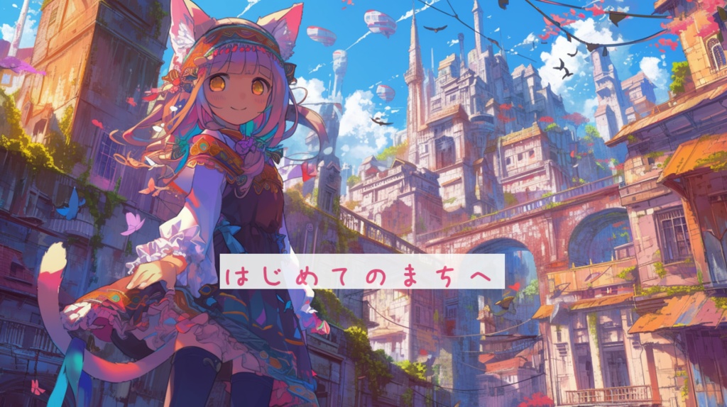 作業用BGM ✿はじめてのまちへ〖店内BGM・フリー音源〗