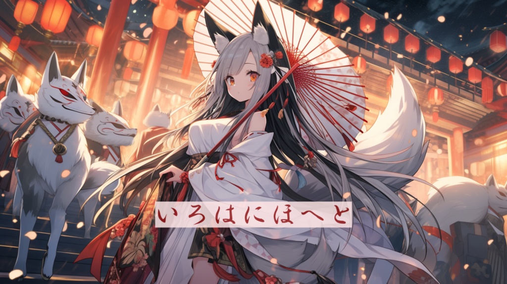 【作業用BGM】 ✿いろはにほへと　【フリーBGM】