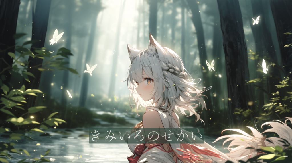 【睡眠導入BGM】 ✿きみいろのせかい　【作業用BGM・フリーBGM】
