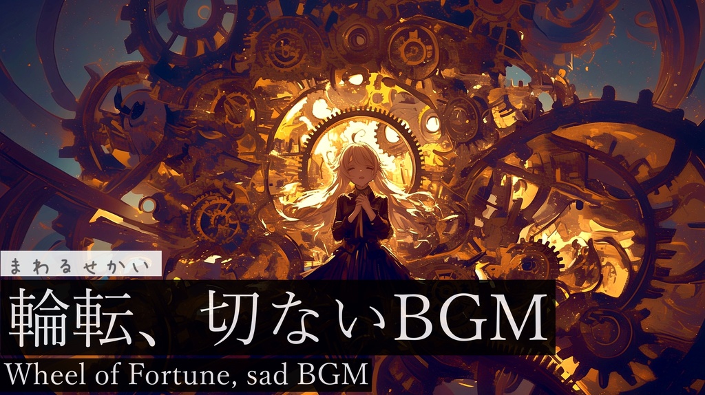 【フリーBGM】まわるせかい【作業用BGM・せつないBGM・Wheel of Fortune】