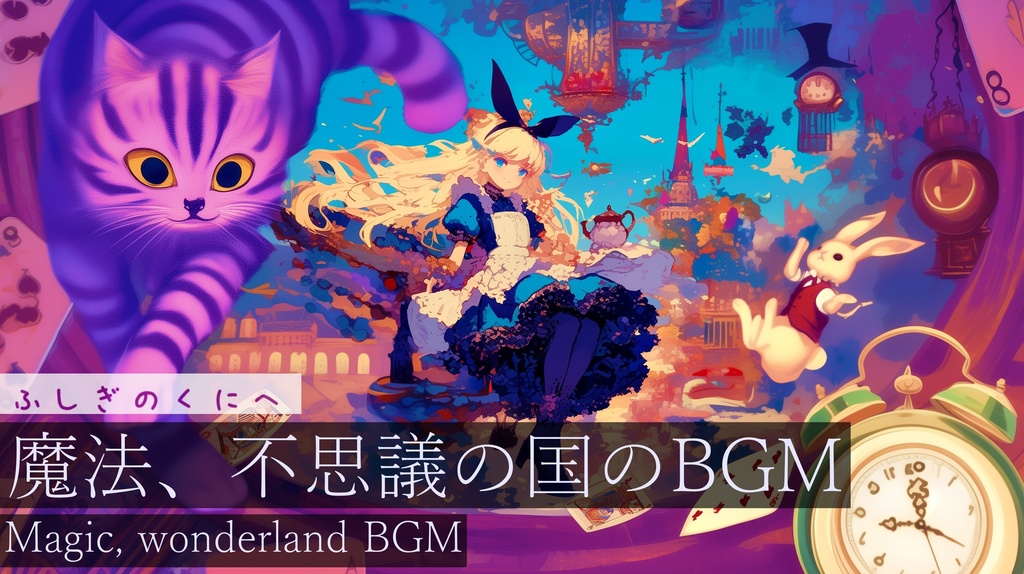 【フリーBGM】ふしぎのくにへ【作業用BGM・異世界・不思議の国のBGM】