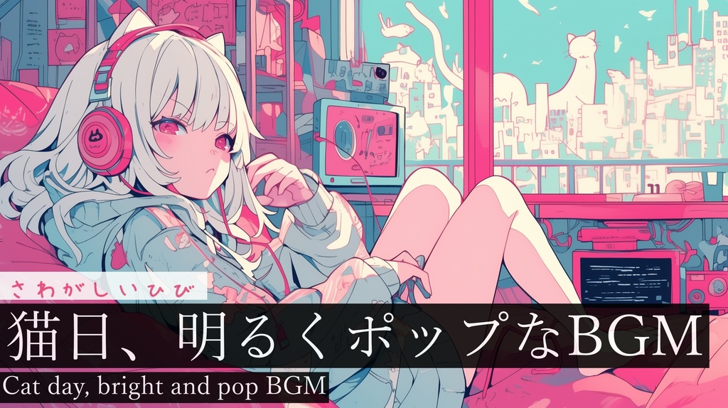 【フリーBGM】さわがしいひび【作業用BGM・配信BGM・明るいポップなBGM】