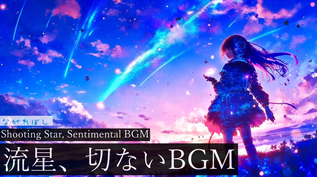 【フリーBGM】ながれぼし【作業用BGM・流れ星を仰ぐBGM・The Last Judgement】