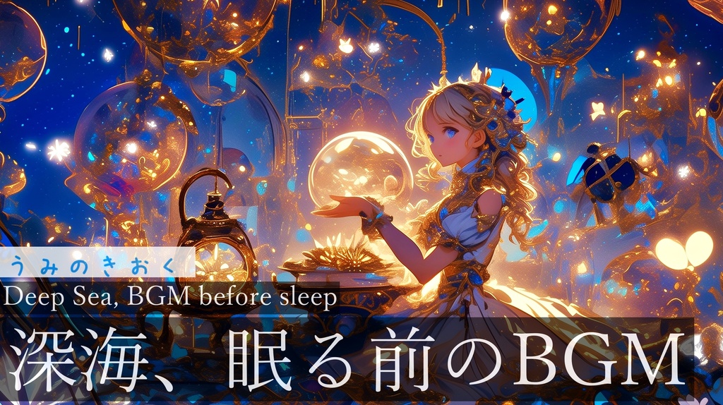 【フリーBGM】うみのきおく【作業用BGM・ヒーリングBGM・バイオリン】