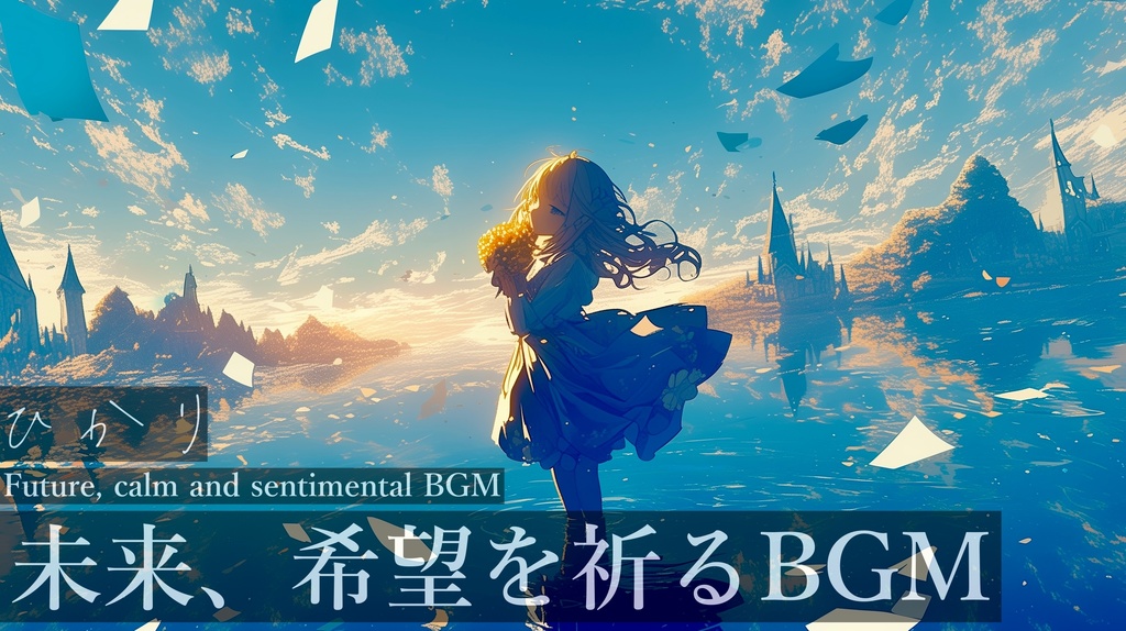 【フリーBGM】ひかり【作業用BGM・切ないBGM・静かなピアノBGM】