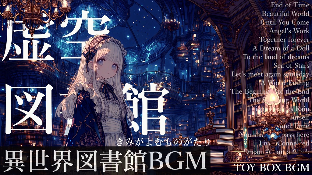 【異世界図書館BGM】きみがよむものがたり【作業用BGM・フリーBGM・ダークファンタジーBGM】