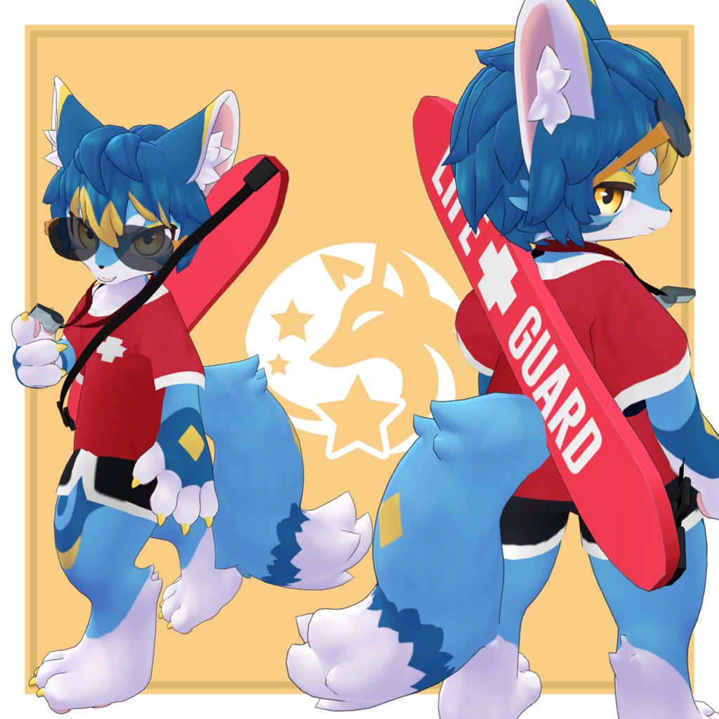 Lifeguard Costume for Lars&Fenrir