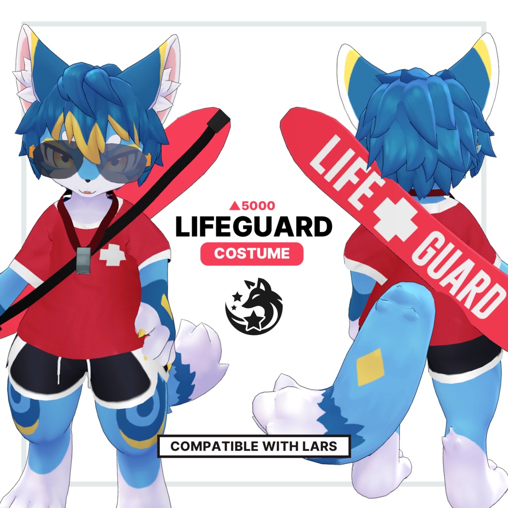 Lifeguard Costume for Lars&Fenrir