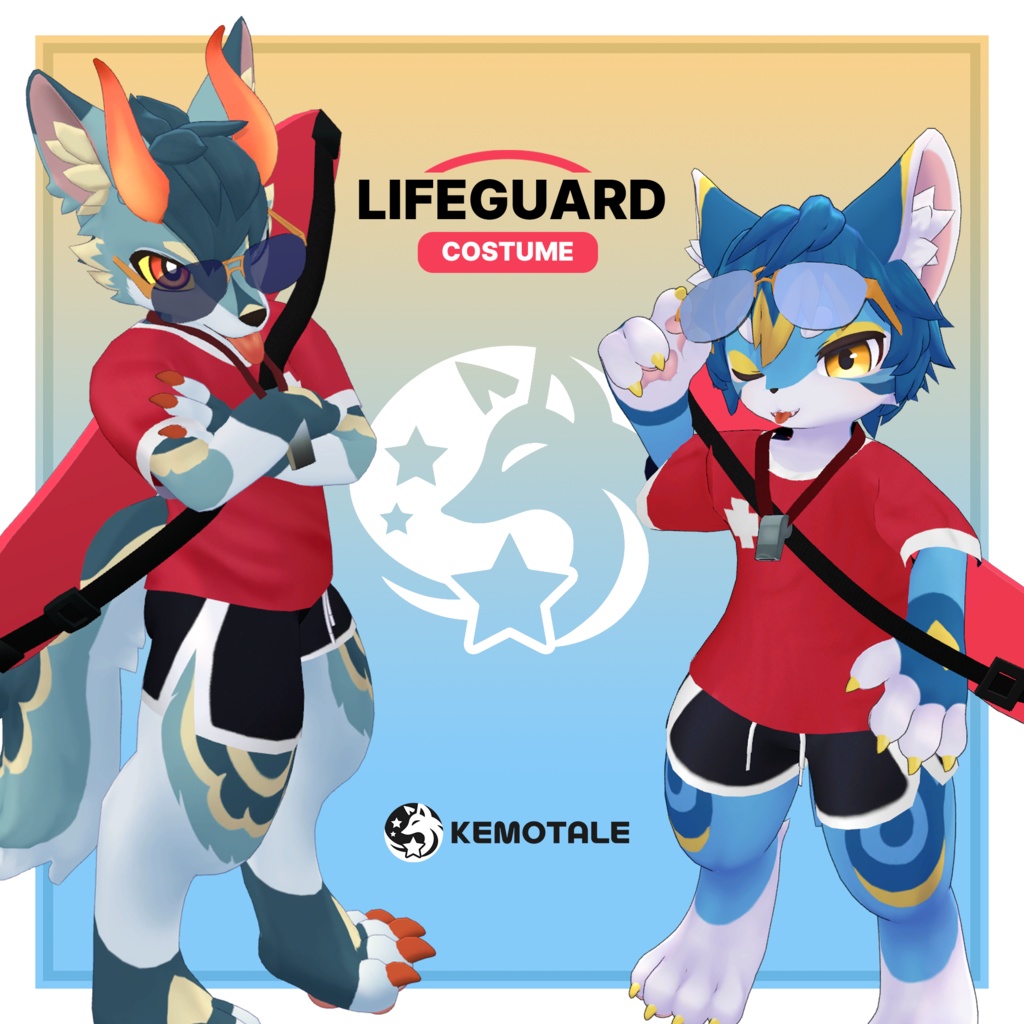 Lifeguard Costume for Lars&Fenrir