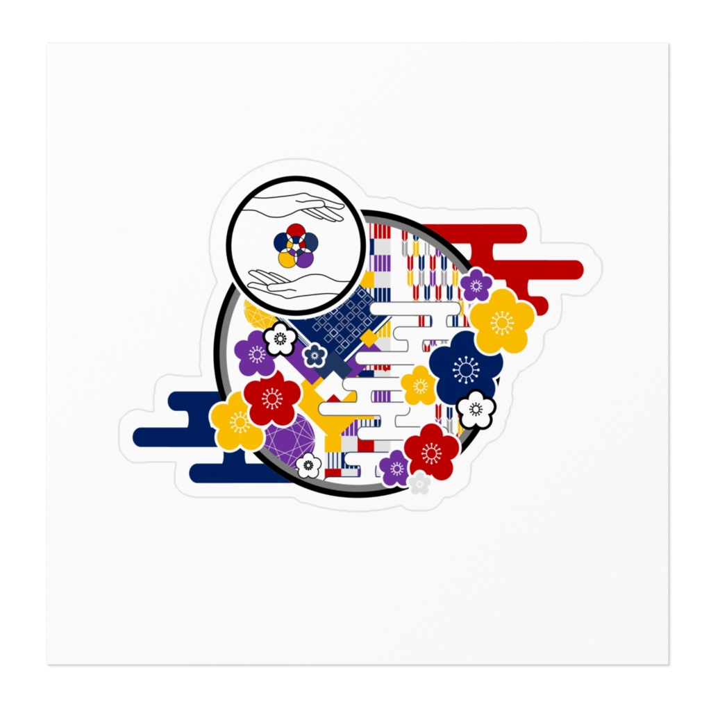 結びの鶯マークテッカー