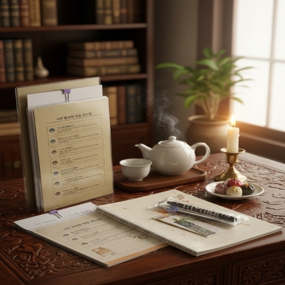 四柱推命 基礎ガイド：図表20枚 ＆ 演習問題220問（独学・入門者用）