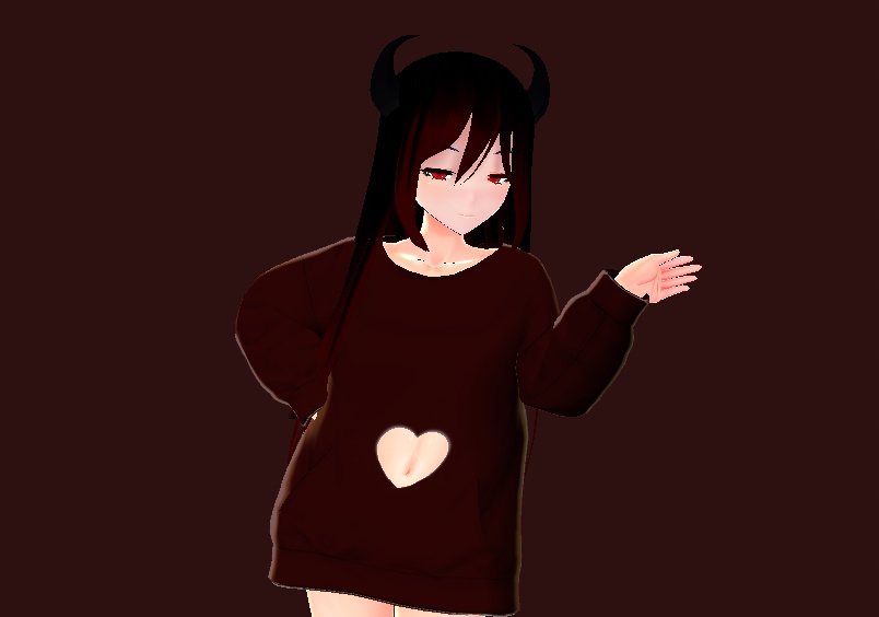Free / FREE VROID MODEL : ONI!