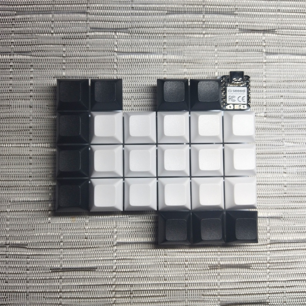 【完成品】maldekst25 左手デバイス