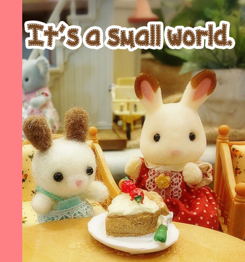 てのひら文庫①-It's a small world.-