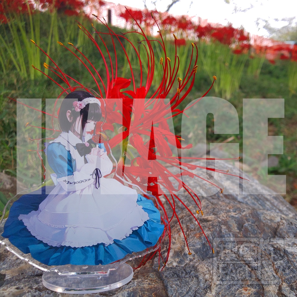 《イラスト版》アクリルスタンド『あらゆる場所で愛と平和を願うメイド』