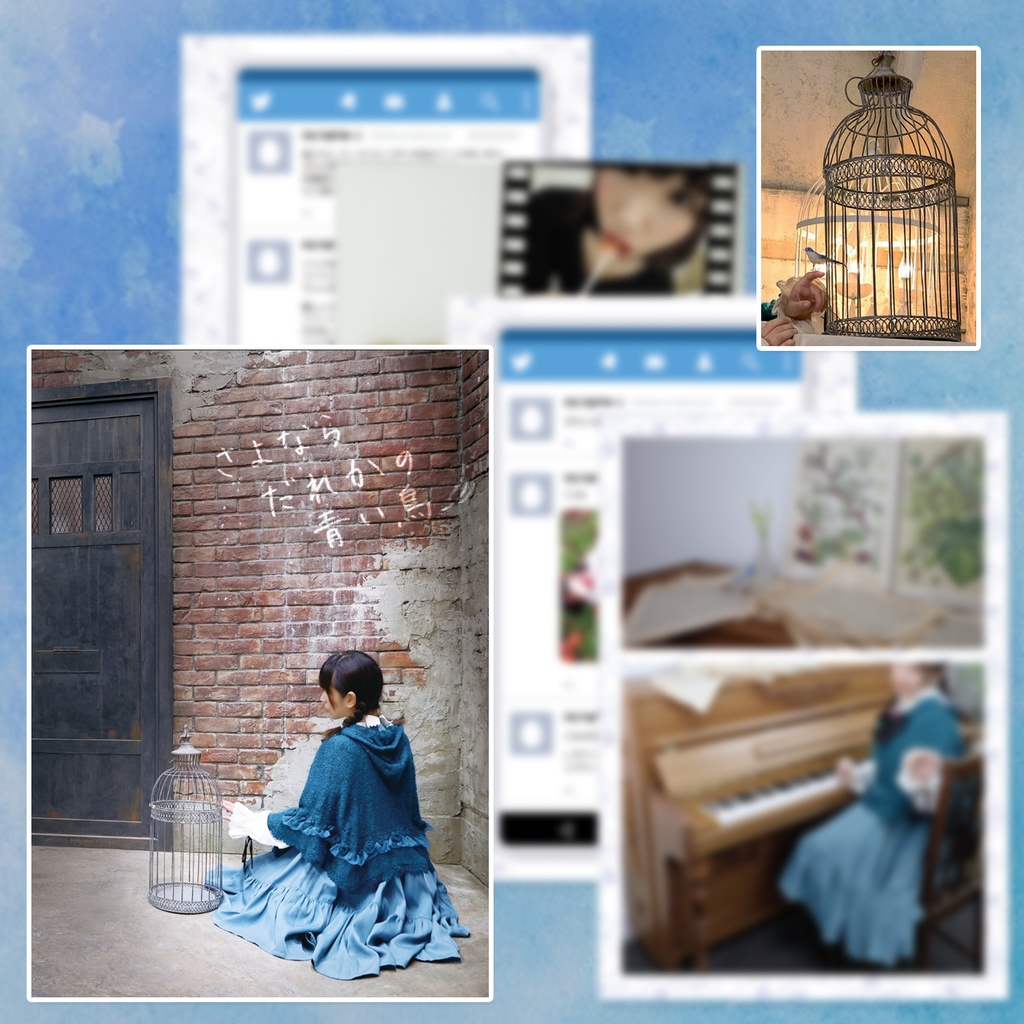 【新刊】コンセプトPhotobook-転-『さよならだれかの青い鳥』