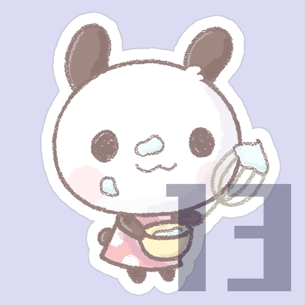 【NEW】しろちゃんステッカー(全20種)