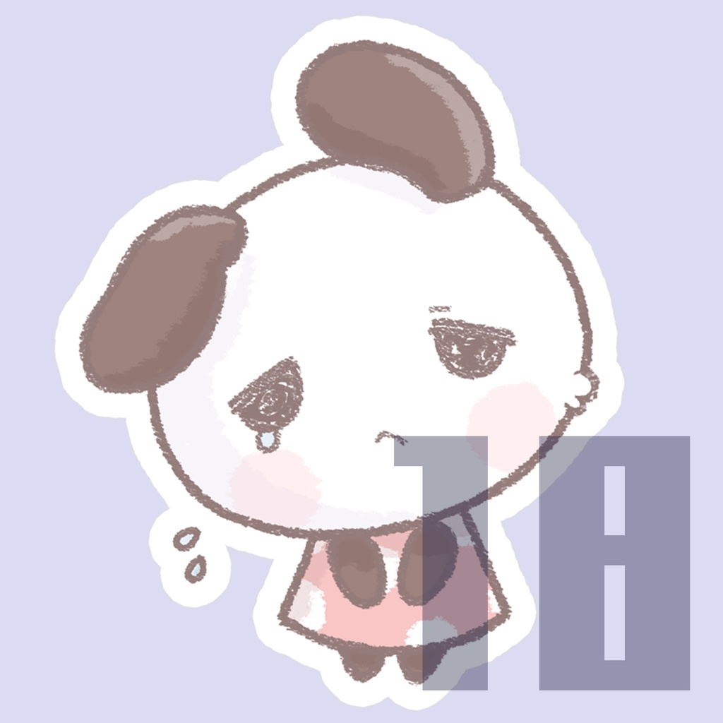 【NEW】しろちゃんステッカー(全20種)