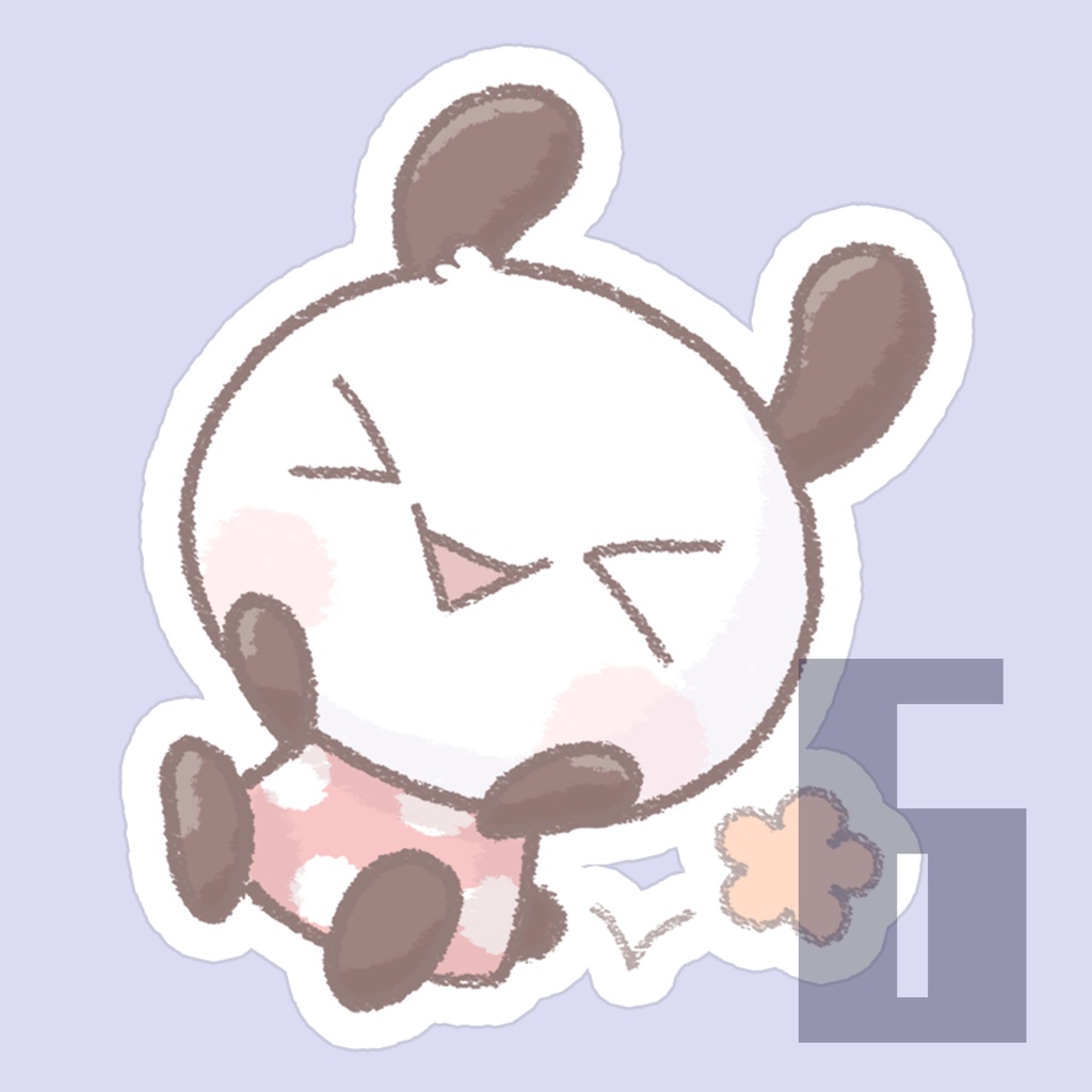 【NEW】しろちゃんステッカー(全20種)